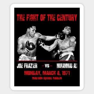 Frazier VS Ali 1971 Sticker